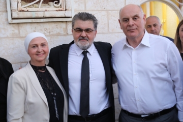 ASLAN BZHANIA MET WITH THE FAMILY OF GENERAL WALID MARSHAN