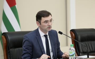 MINISTER OF CULTURE OF ABKHAZIA GUDISA AGRBA IS ON A WORKING VISIT IN MOSCOW