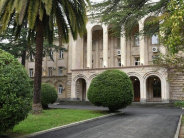 President Aslan Bzhaniya received guests from Karachay-Cherkessia